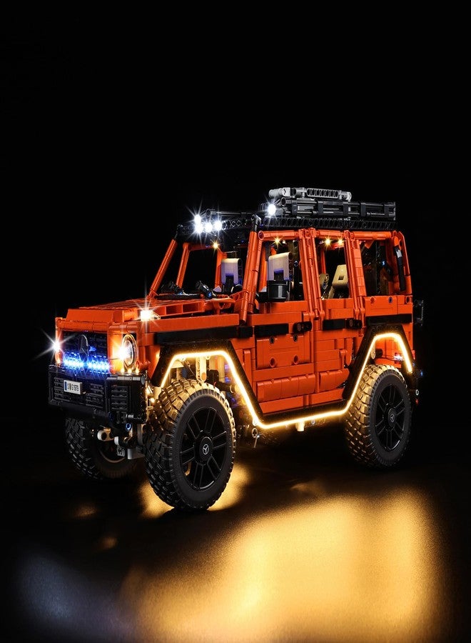 Kyglaring طقم إضاءة LED من Kyglaring متوافق مع مجموعة Lego 42177، ملحقات إضاءة لنموذج سيارة Technic Mercedes-Benz G 500 Professional Line، أضواء فقط، إصدار حامل. - Image 1